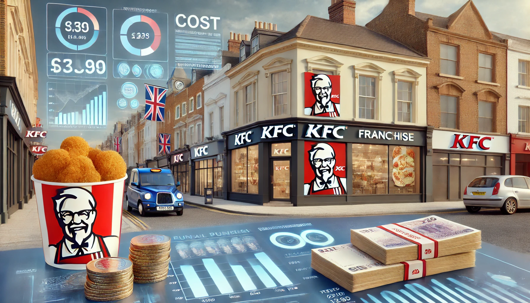 kfc franchise cost in uk