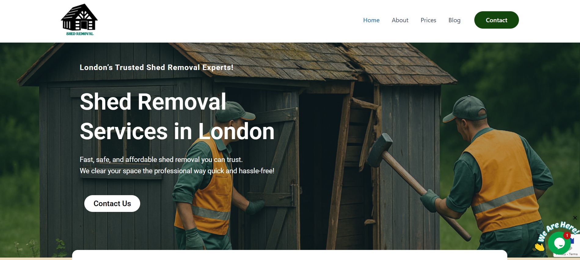 Shed Removal