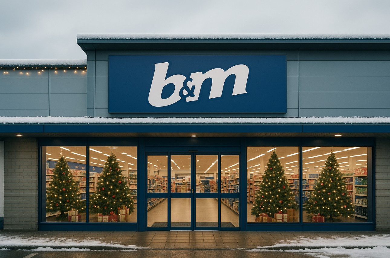 B&M Christmas Mug Warning