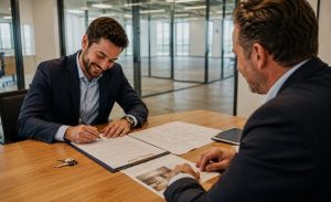 A Milestone Moment - Signing Your First Lease