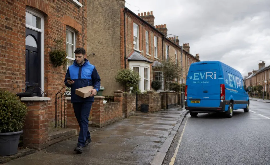 if evri says on its way will it be delivered today